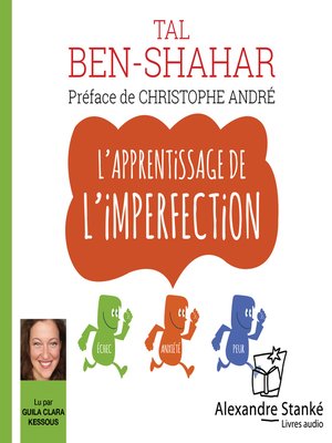 cover image of L'apprentissage de l'inperfection